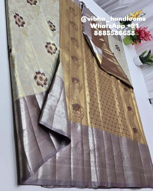 SEMI KANCHI PATTU BRIDAL SAREE
