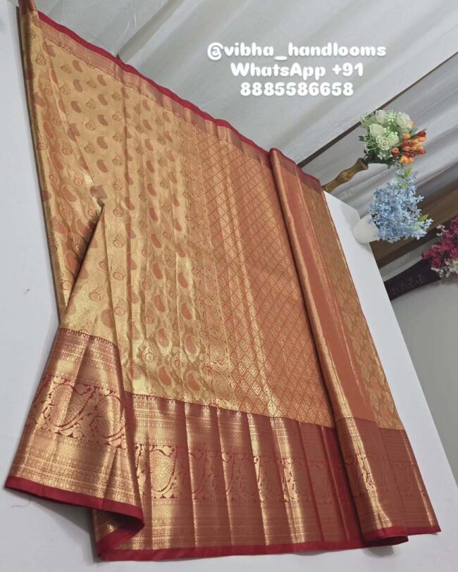 SEMI KANCHI PATTU BRIDAL SAREE