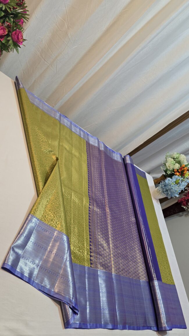 SEMI KANCHI PATTU BRIDAL SAREE